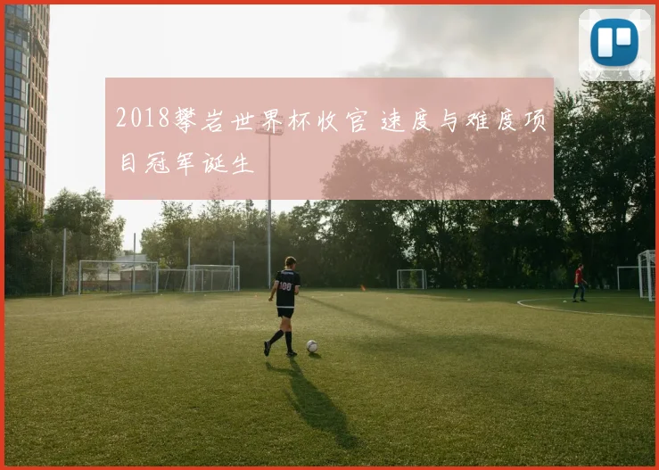 2018攀岩世界杯收官 速度与难度项目冠军诞生